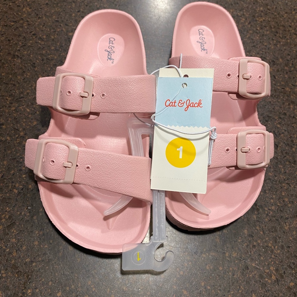 Cat & Jack Light Pink Kids Sandals